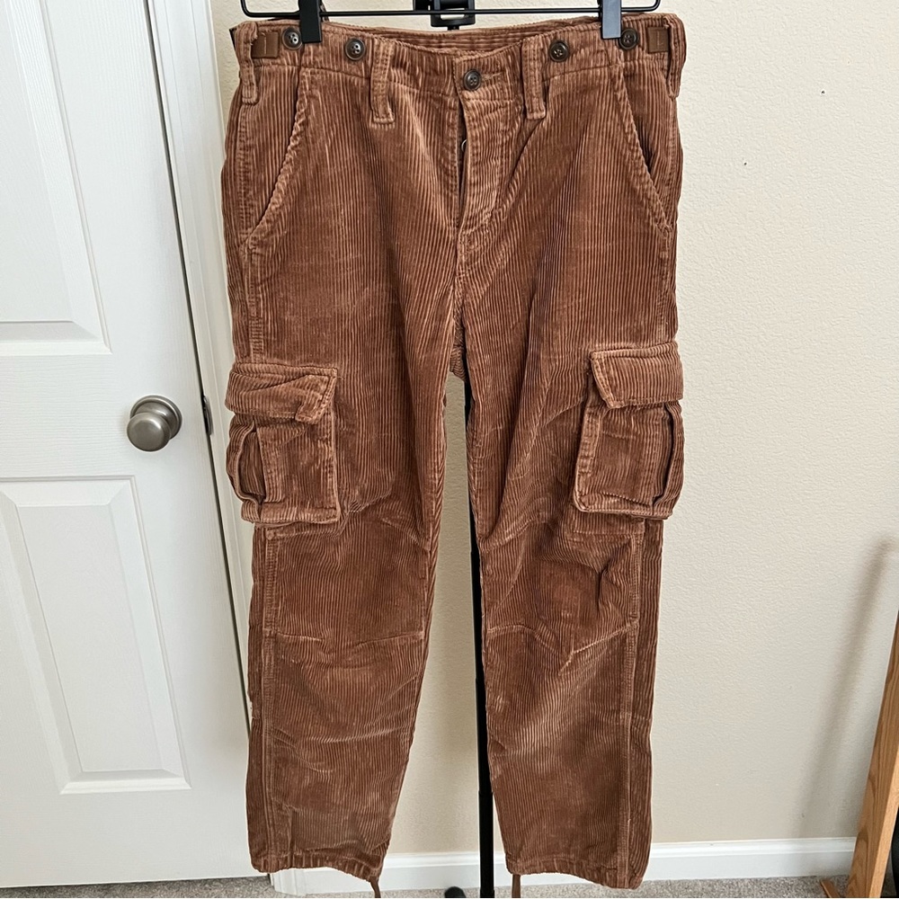 MNML Cargo Corduroy Pants - Size 30